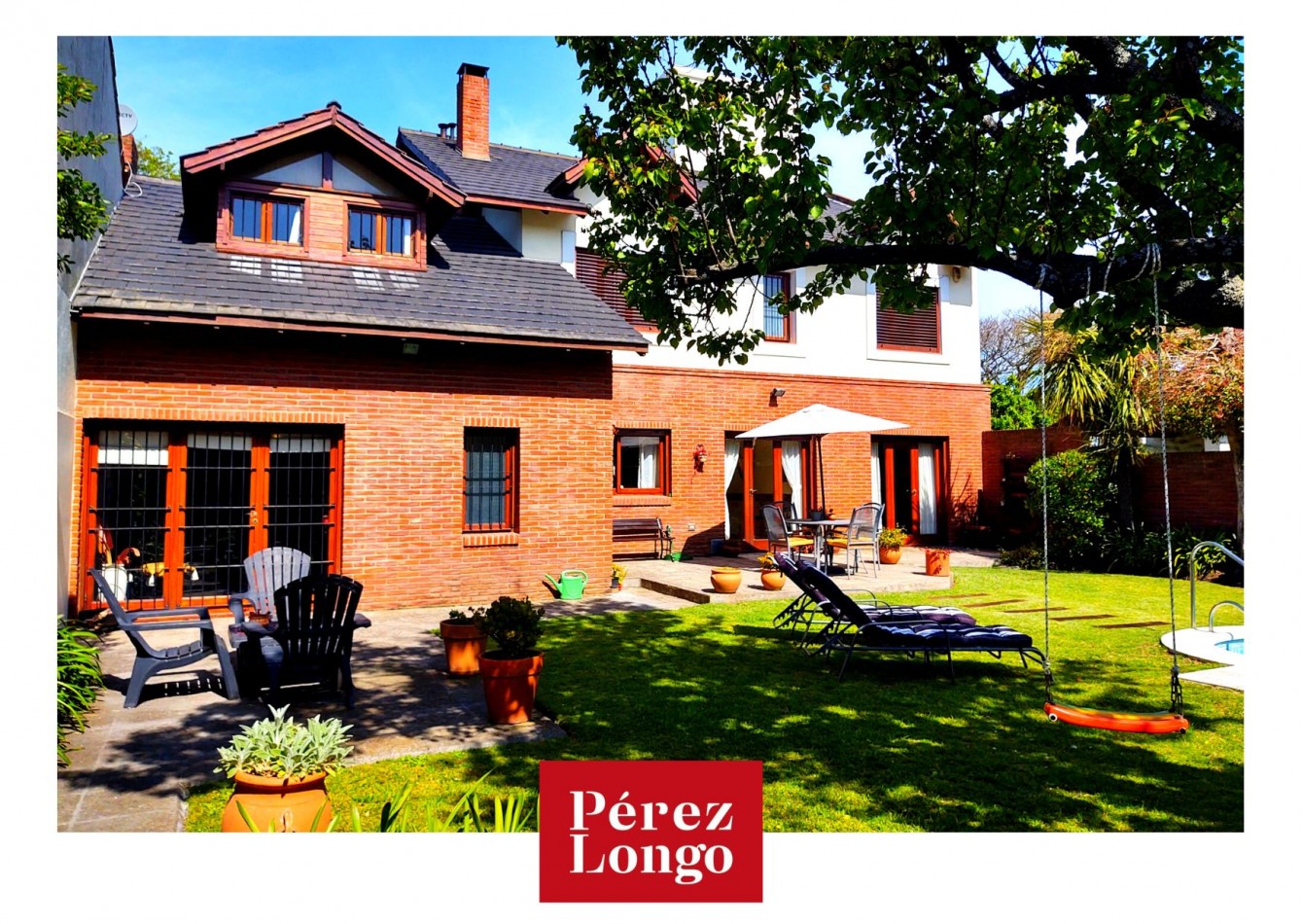 CHALET 5 AMB CON GARAJE, QUINCHO, PARQUE Y PISCINA