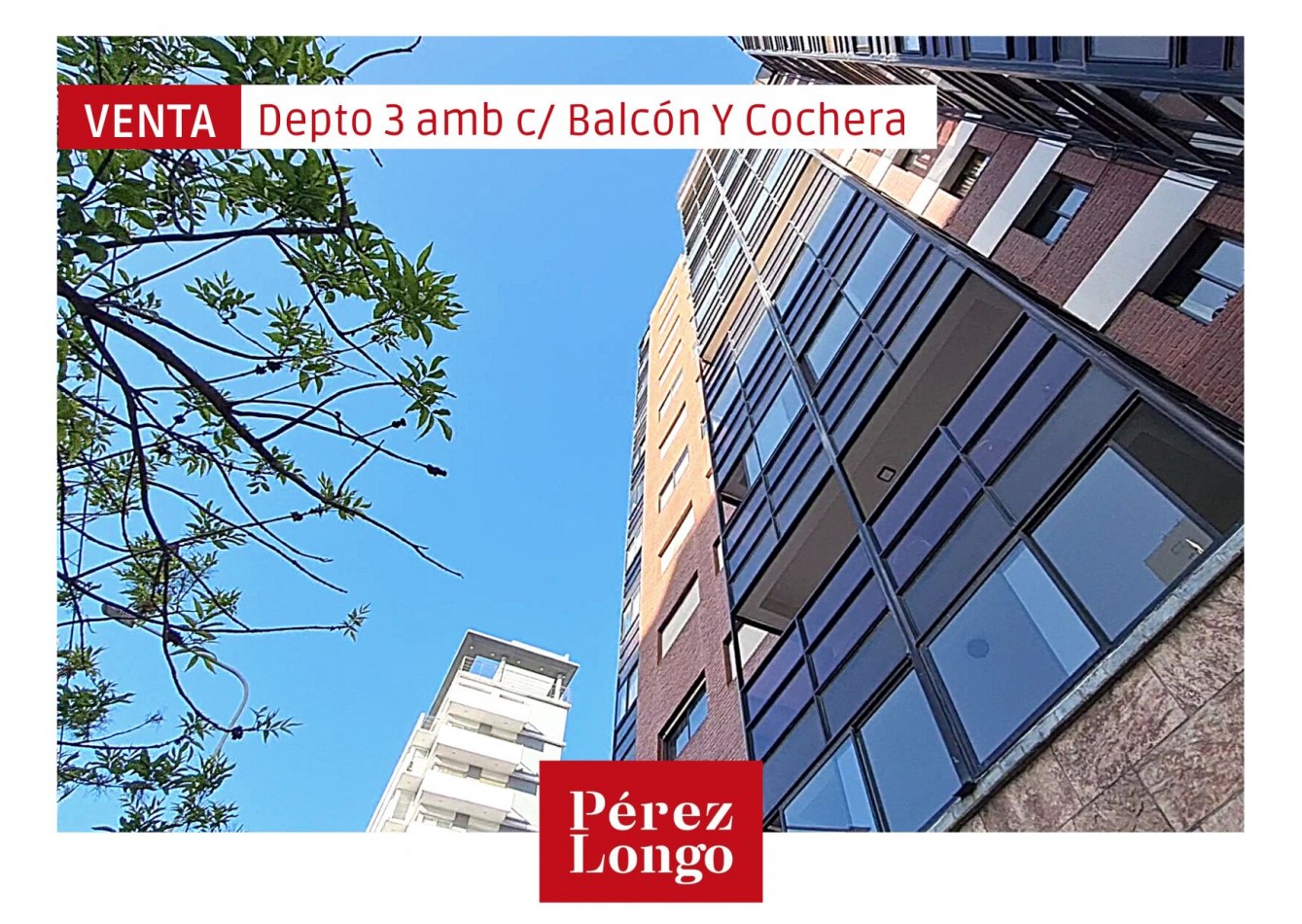 DEPTO 3 AMB C/ BALCON CERRADO Y COCHERA Z/ LA PERLA