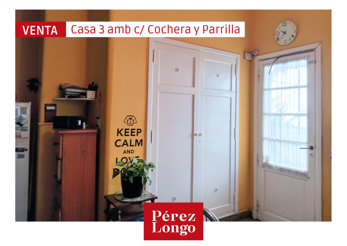 CASA 3 AMB CON COCHERA, PATIO Y PARRILLA
