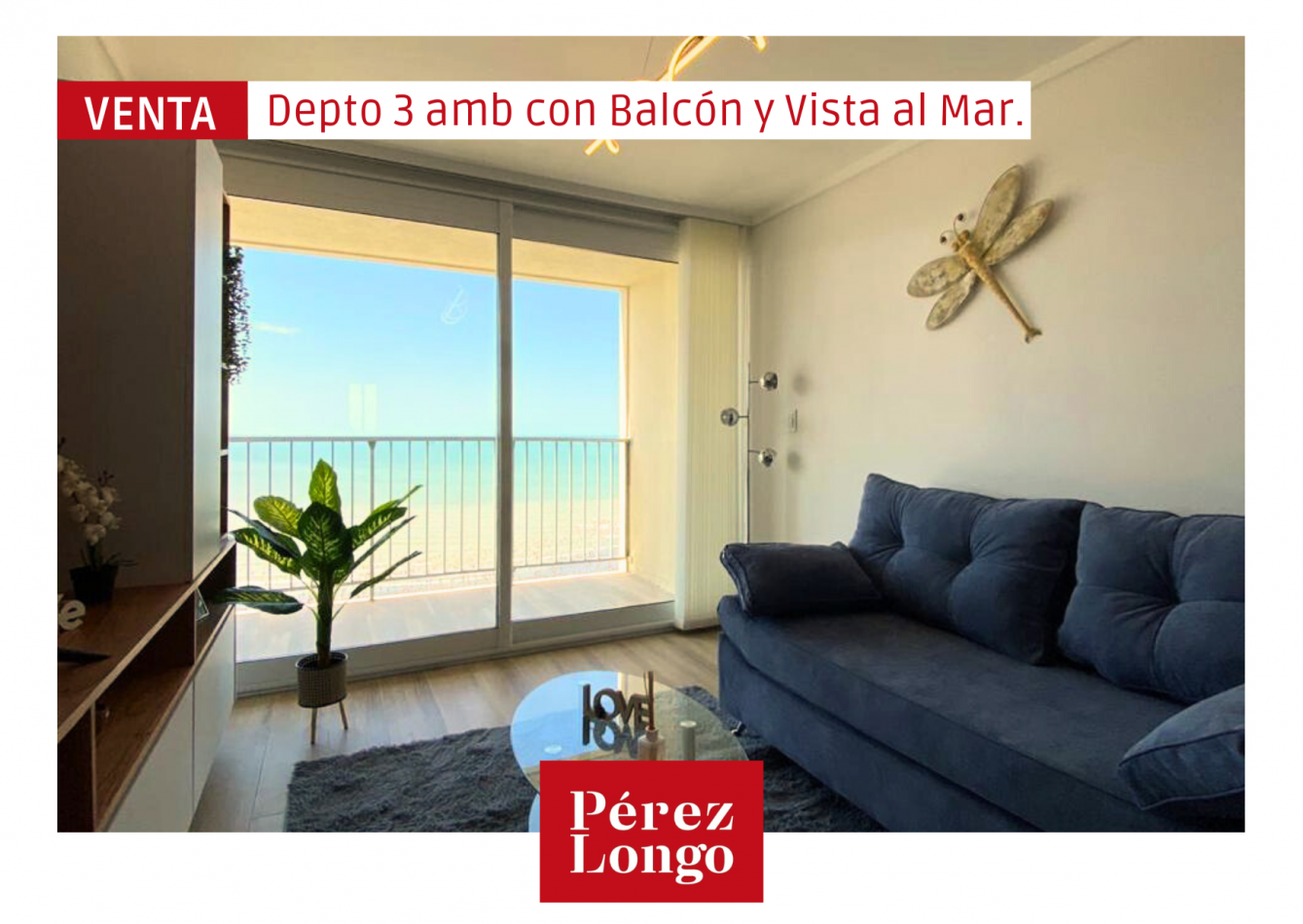DEPARTAMENTO 3 AMB CON BALCON Y VISTA AL MAR