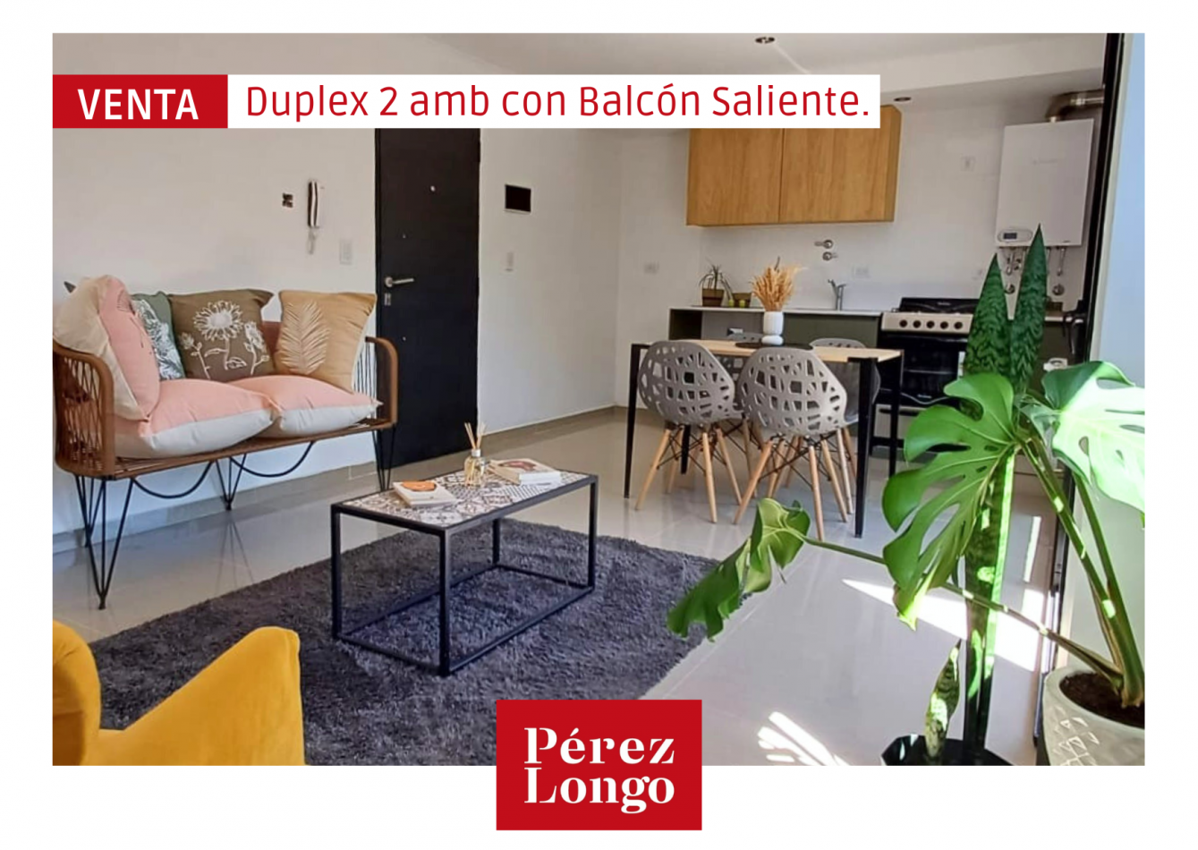 DUPLEX 2 AMBIENTES CON BALCON A ESTRENAR