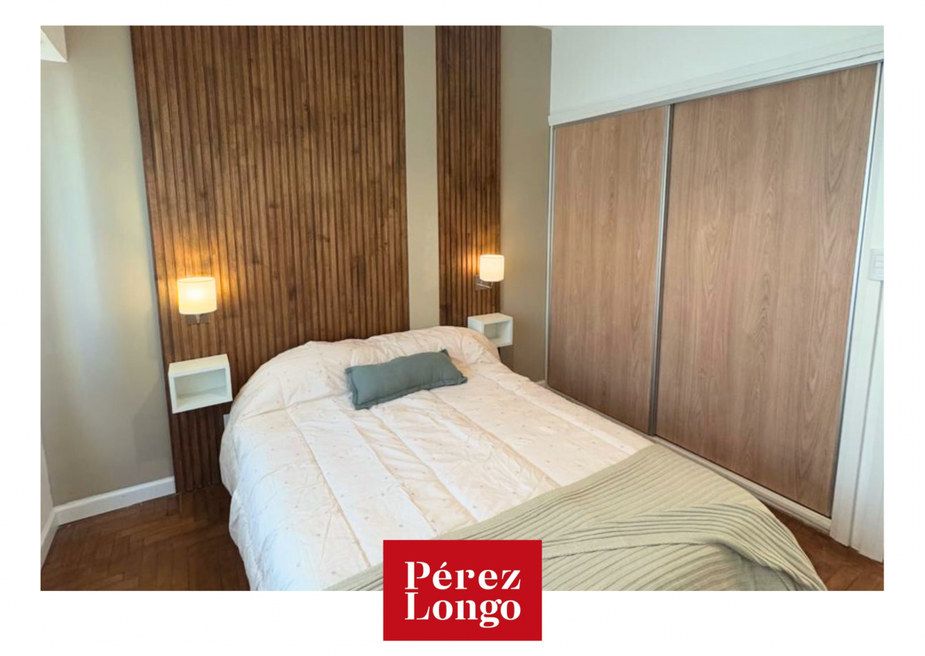 Departamento 2 ambientes con dependencia y balcon terraza con parrilla
