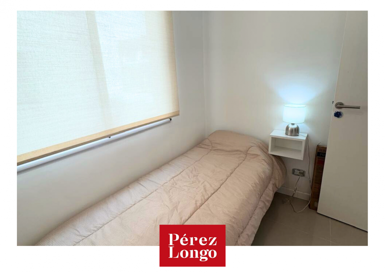 Departamento 2 ambientes con dependencia y balcon terraza con parrilla