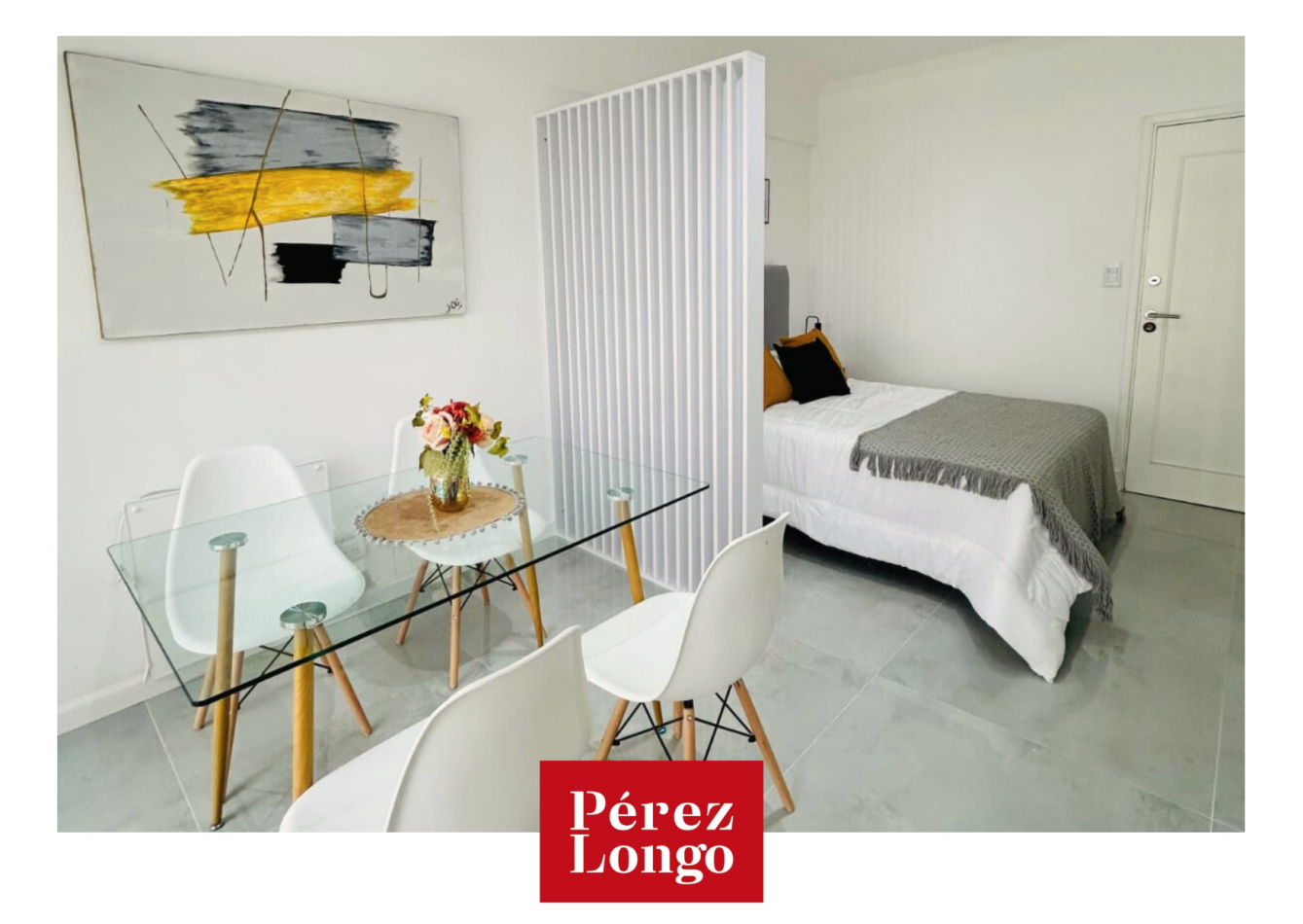DEPARTAMENTO MONOAMBIENTE AL FRENTE CON BLACON