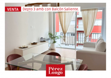 DEPARTAMENTO 3 AMBIEN CON BALCON Y VISTA A LA PLAZA COLON